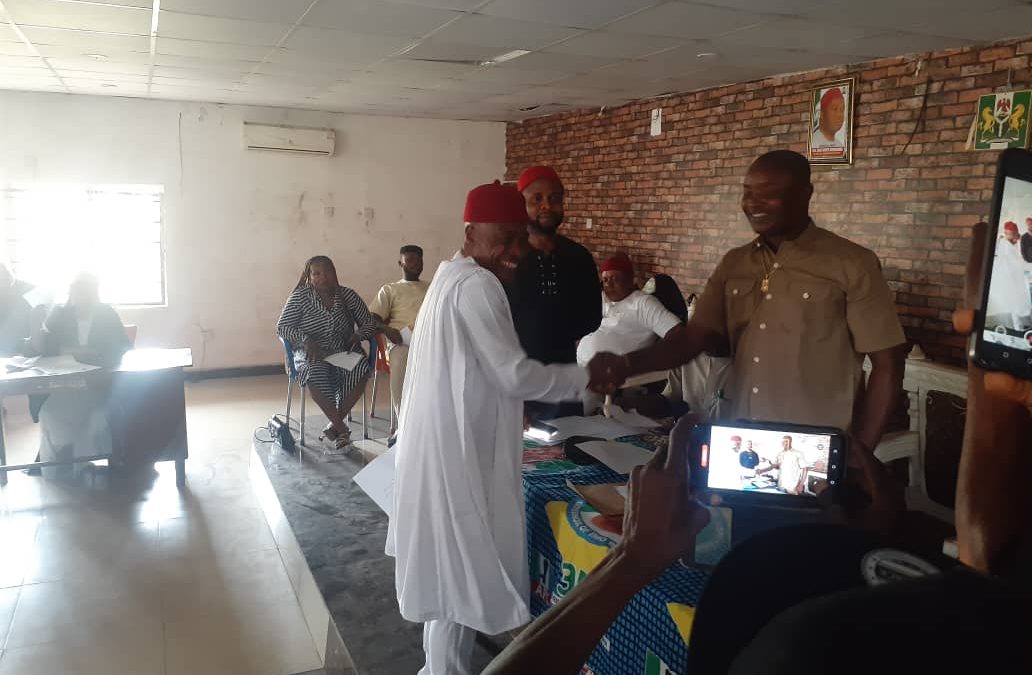 Chief Hon. Stanley Enwereaku JP, Ebubedike on His Swearing-In as the Supervisor on Agriculture in Ideato South LGA